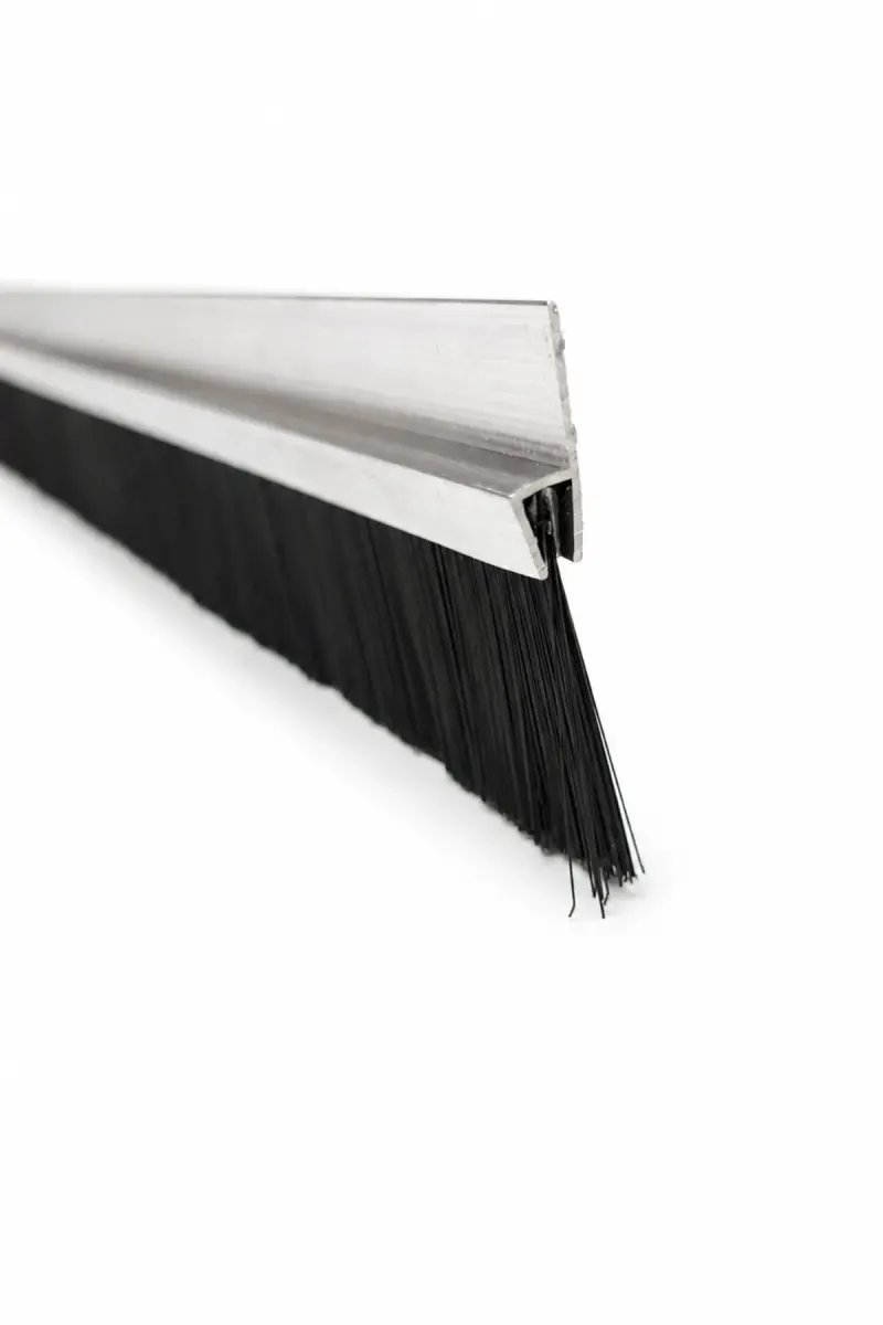 100 cm h tipi alüminyum kapı altı fırçası, 30 mm kıl boyu