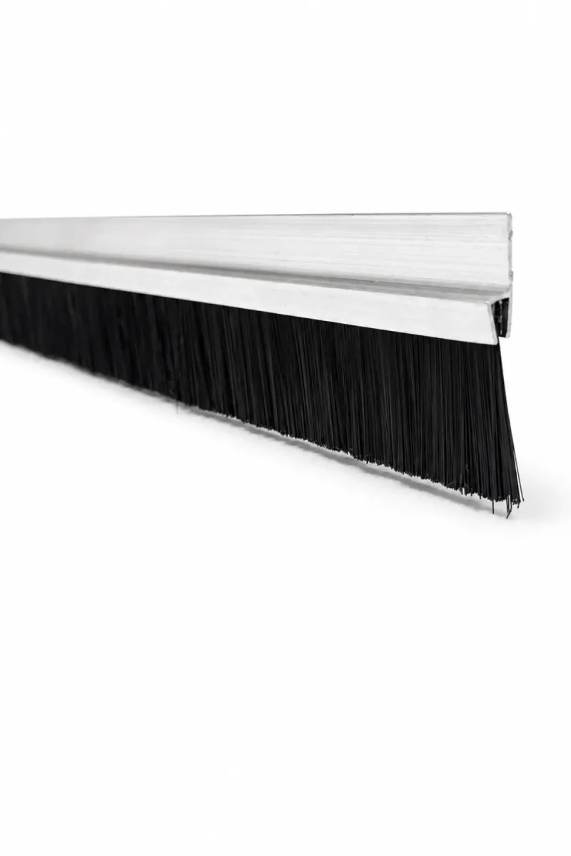 100 cm h tipi alüminyum kapı altı fırçası, 30 mm kıl boyu