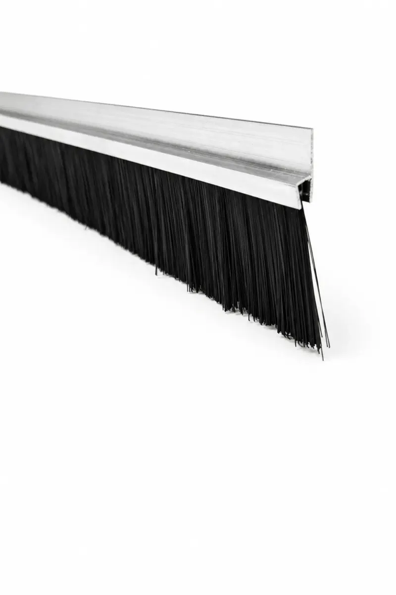 100 cm h tipi alüminyum kapı altı fırçası, 30 mm kıl boyu