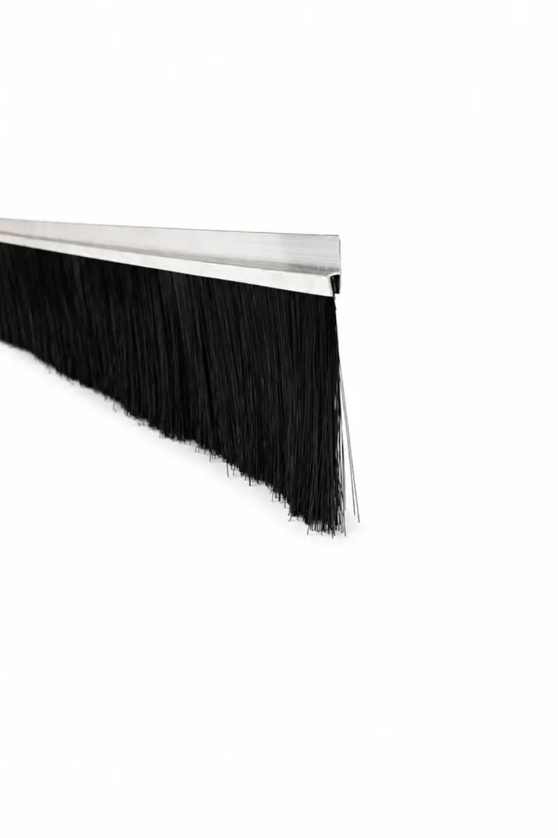 100 cm h tipi alüminyum kapı altı fırçası, 70 mm kıl boyu