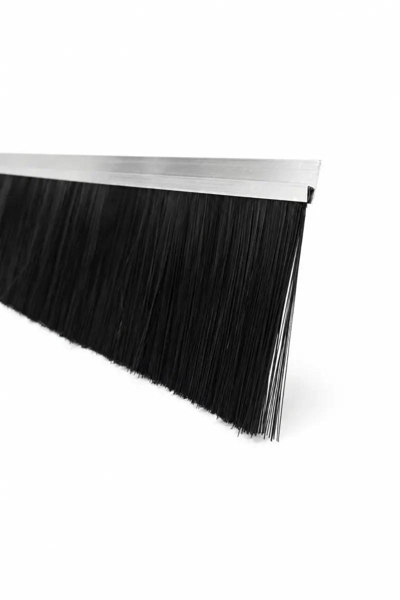 100 cm h tipi alüminyum kapı altı fırçası, 70 mm kıl boyu
