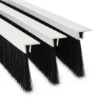 F tipi alüminyum kapı altı fırçası, 100 cm uzunluk ve 40 mm kıl boyu, 3’lü paket