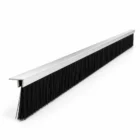 100 cm F tipi alüminyum kapı altı fırçası, 90 mm kıl boyu