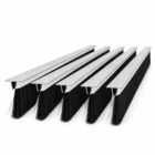 T tipi alüminyum kapı altı fırçası, 100 cm uzunluk ve 70 mm kıl boyu, 5’li paket