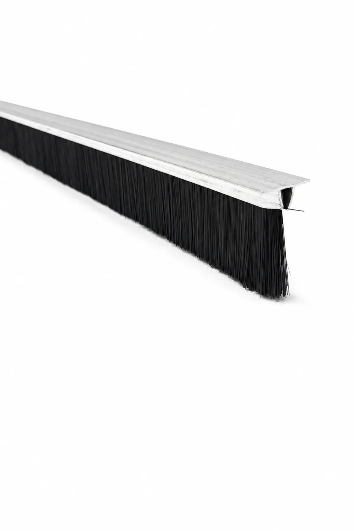100 cm T tipi alüminyum kapı altı fırçası, 30 mm kıl boyu