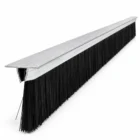 100 cm T tipi alüminyum kapı altı fırçası, 40 mm kıl boyu