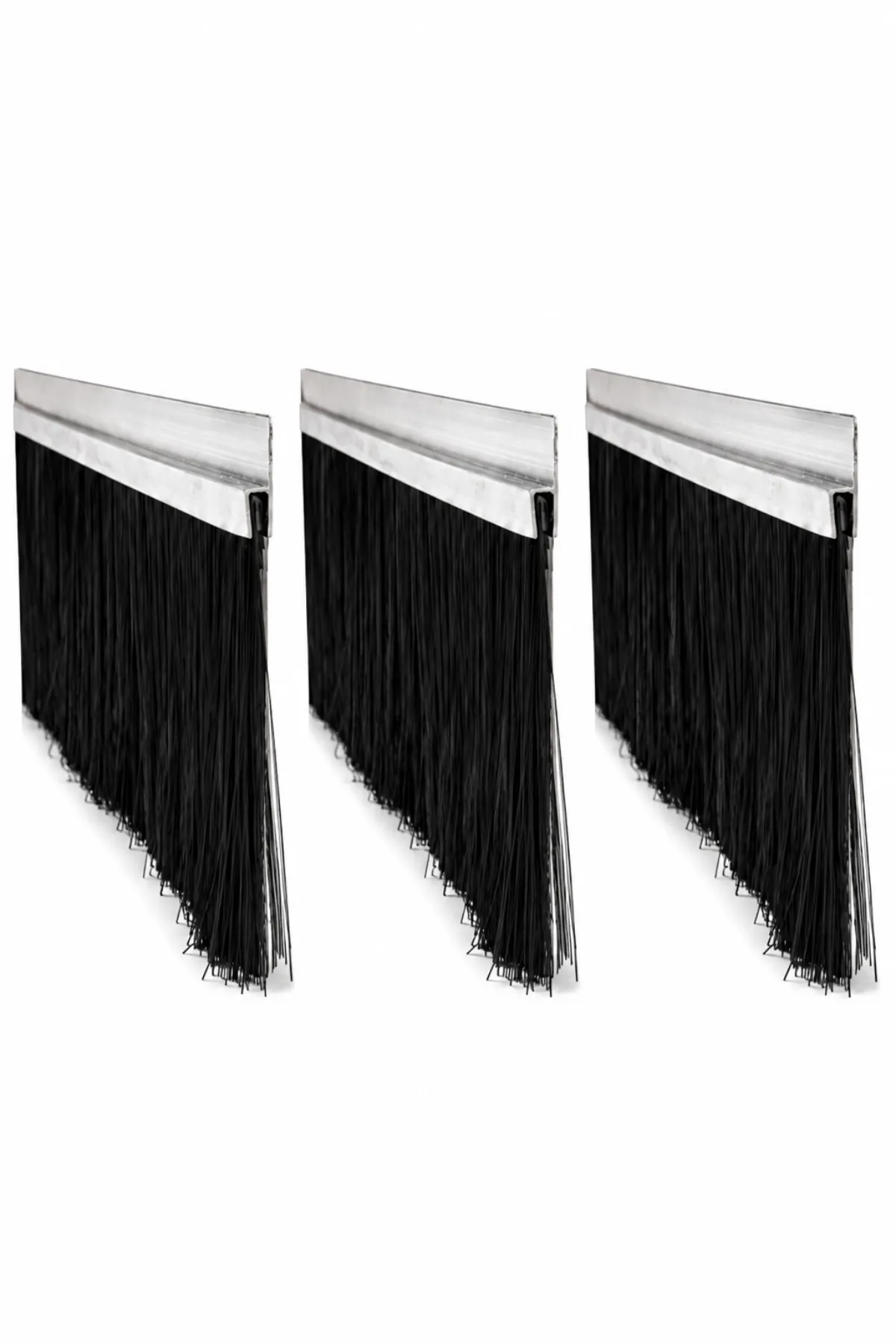 aluminyum-h-tipi-3-lu-100cm-70mm-01 h tipi alüminyum kapı altı fırçası, 100 cm uzunluk ve 70 mm kıl boyu, 3’lü paket