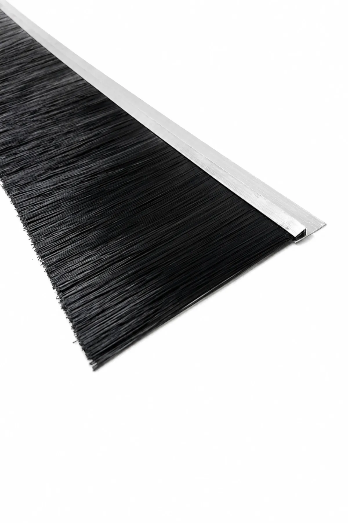 100 cm h tipi alüminyum kapı altı fırçası, 100 mm kıl boyu