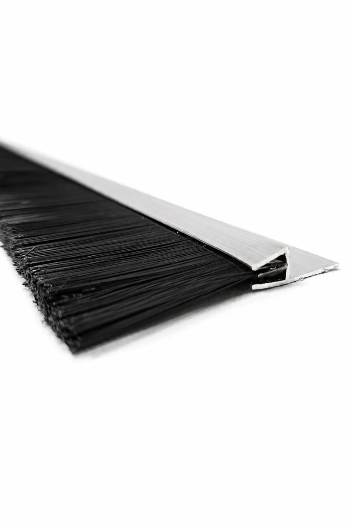 100 cm h tipi alüminyum kapı altı fırçası, 30 mm kıl boyu