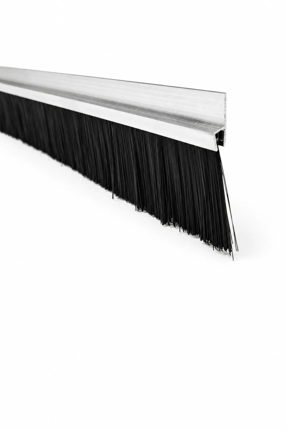 100 cm h tipi alüminyum kapı altı fırçası, 30 mm kıl boyu
