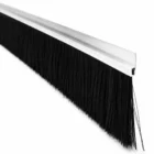 Alüminyum h Tipi Kapı Altı Fırçası 100 cm 40 mm Kıl Boyu 1 100 cm h tipi alüminyum kapı altı fırçası, 40 mm kıl boyu