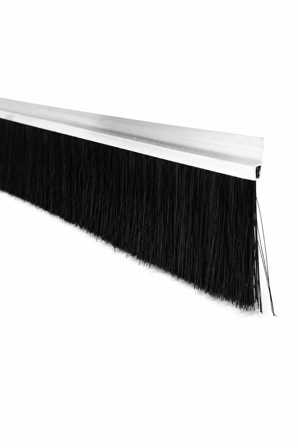 100 cm h tipi alüminyum kapı altı fırçası, 50 mm kıl boyu