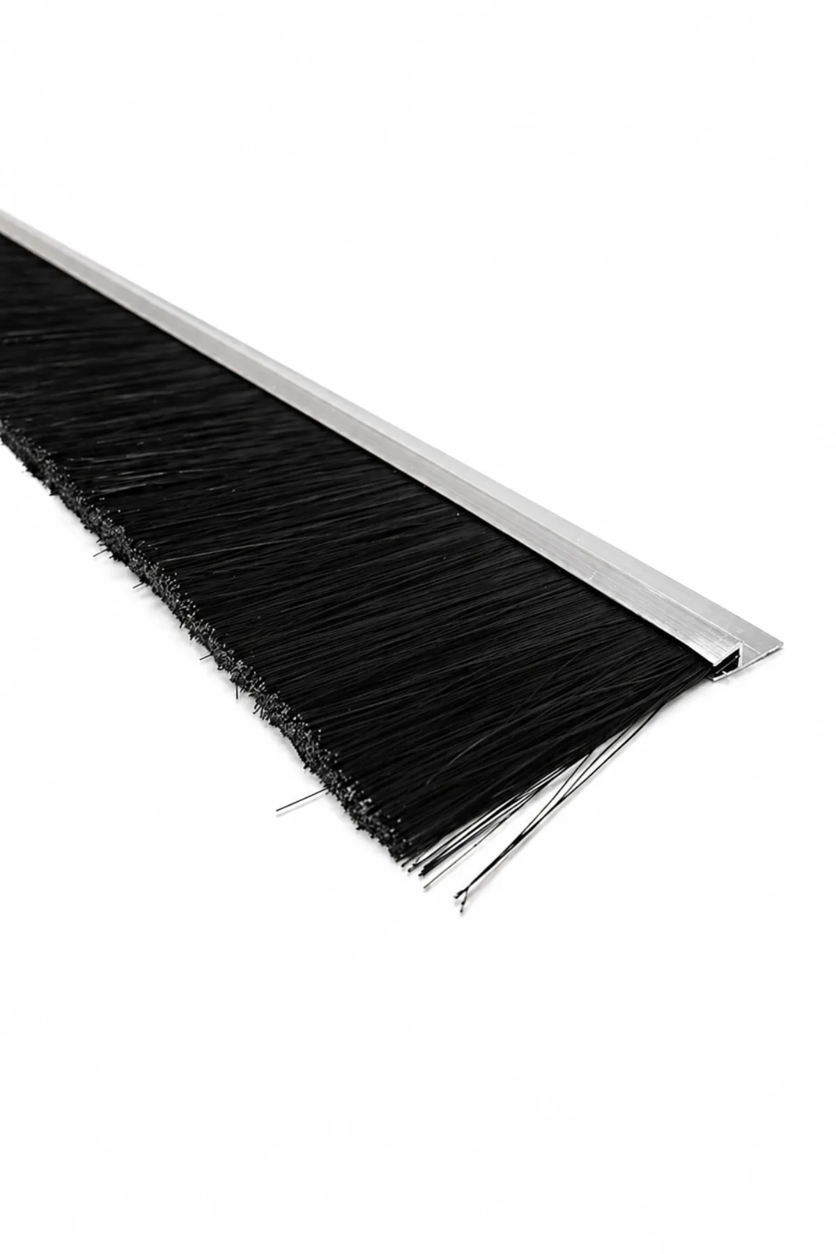 100 cm h tipi alüminyum kapı altı fırçası, 50 mm kıl boyu