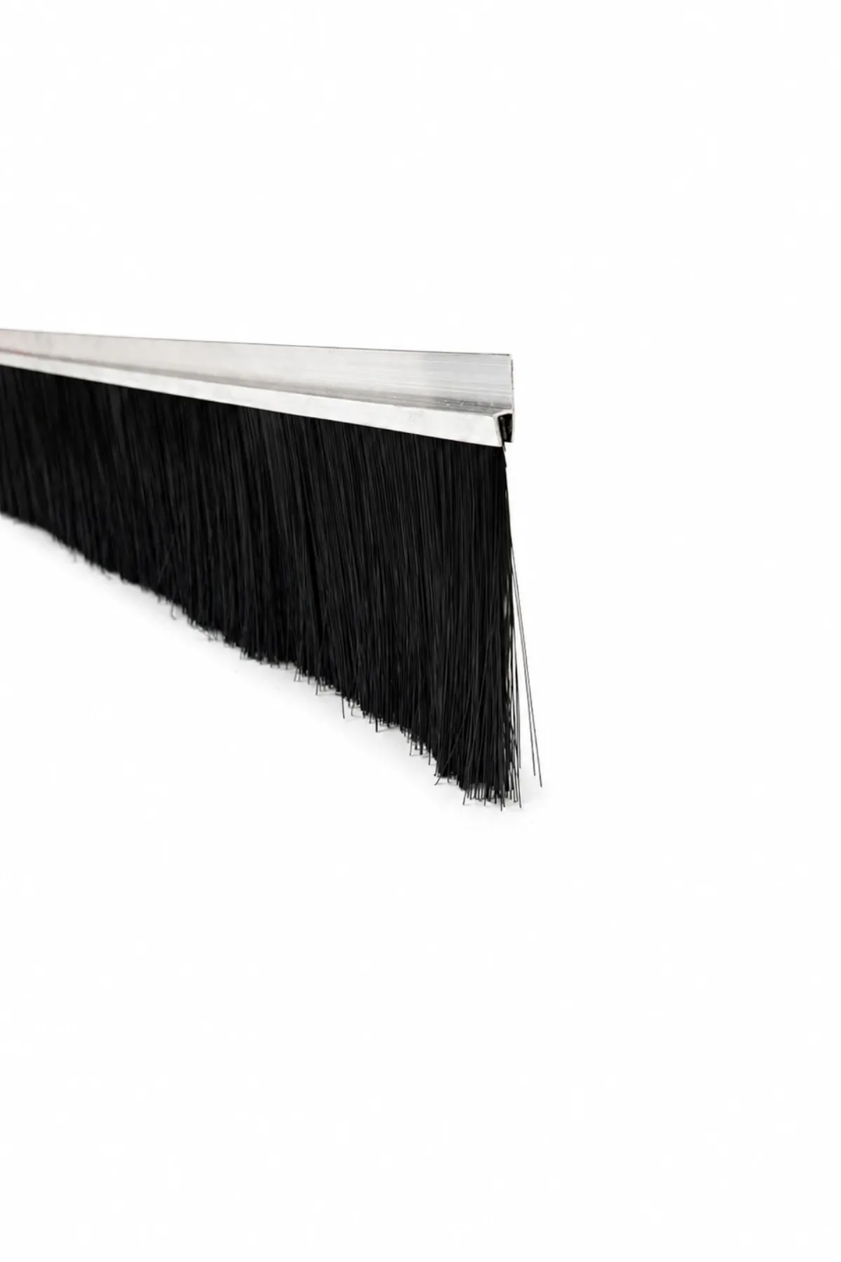 100 cm h tipi alüminyum kapı altı fırçası, 70 mm kıl boyu