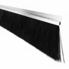 Alüminyum h Tipi Kapı Altı Fırçası 100 cm 80 mm Kıl Boyu 1 100 cm h tipi alüminyum kapı altı fırçası, 80 mm kıl boyu