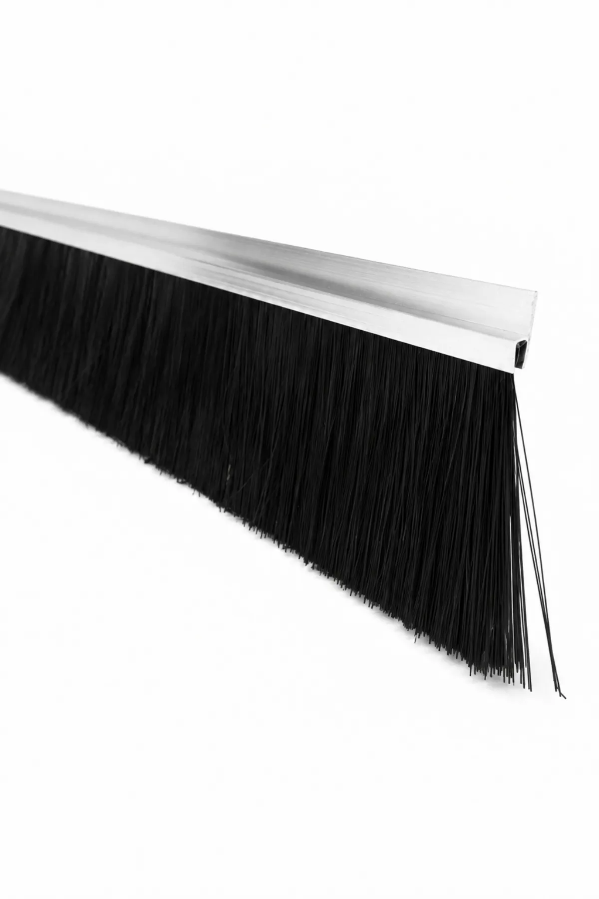 100 cm h tipi alüminyum kapı altı fırçası, 80 mm kıl boyu