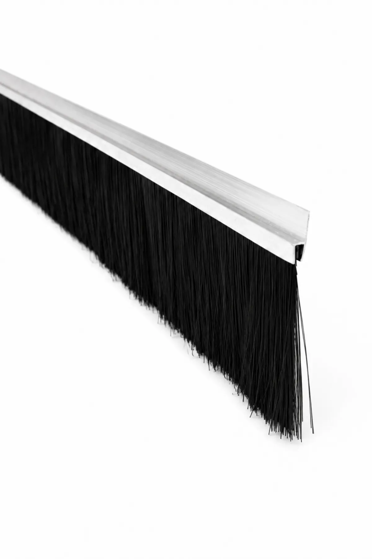 100 cm h tipi alüminyum kapı altı fırçası, 90 mm kıl boyu