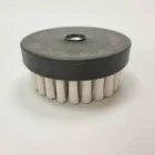 100 mm çapında beyaz koltuk yıkama fırçası, 40 mm kıllı ürün