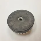 Koltuk temizliği için beyaz fırça, 100 mm çap ve 40 mm kıl boyu