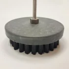 Siyah koltuk yıkama fırçası, 120 mm çap ve 25 mm kıl boyu