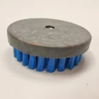 120 mm çapında mavi koltuk yıkama fırçası, 30 mm kıllı ürün