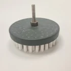 Beyaz koltuk yıkama fırçası, 120 mm çap ve 40 mm kıl boyu